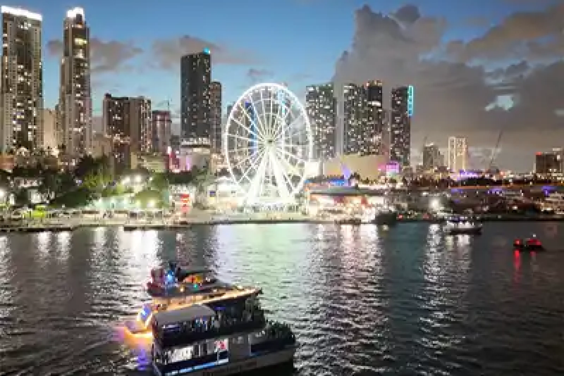Miami hip hop boat party